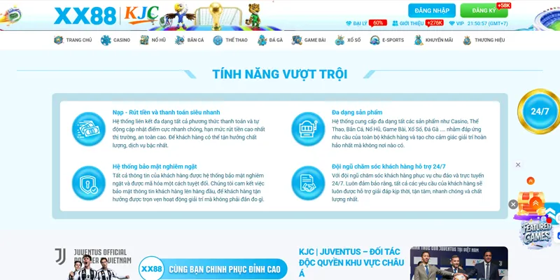 XX88 🎖️ Link Nhà Cái XX88.COM Uy Tín Top #1 Google VN ✔️ 16 Liệt kê 4 điểm nổi bật giữ chân thành viên XX88