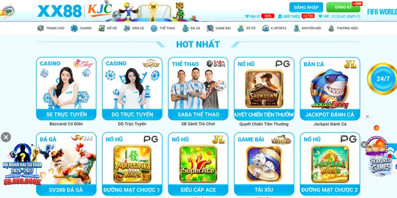 XX88 🎖️ Link Nhà Cái XX88.COM Uy Tín Top #1 Google VN ✔️ 18 Khám phá kho game trực tuyến độc quyền của XX88